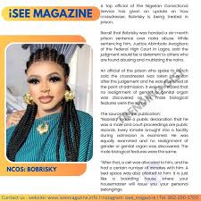 Bobrisky Still Has Male Genital Organ – Nigeria Correctional Service